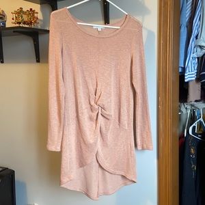 Knitted sweater shirt